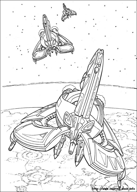 Star Wars coloring picture